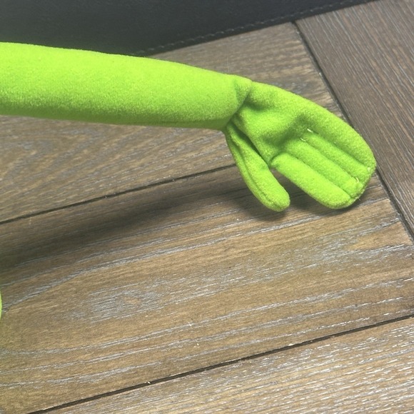 Vintage Nanco Sesame Street Kermit The‎ Frog Slinky Suction Cup 13" Plush Figure - Picture 10 of 16